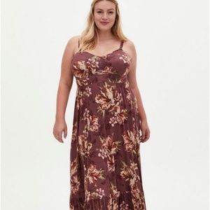 Torrid Super Soft Tiered Floral Maxi Dress